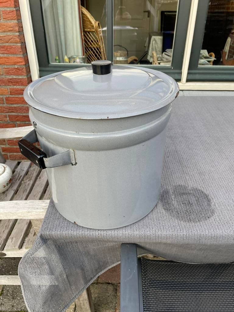 WECKKETEL EMAILLE, Antiek en Kunst, Ophalen