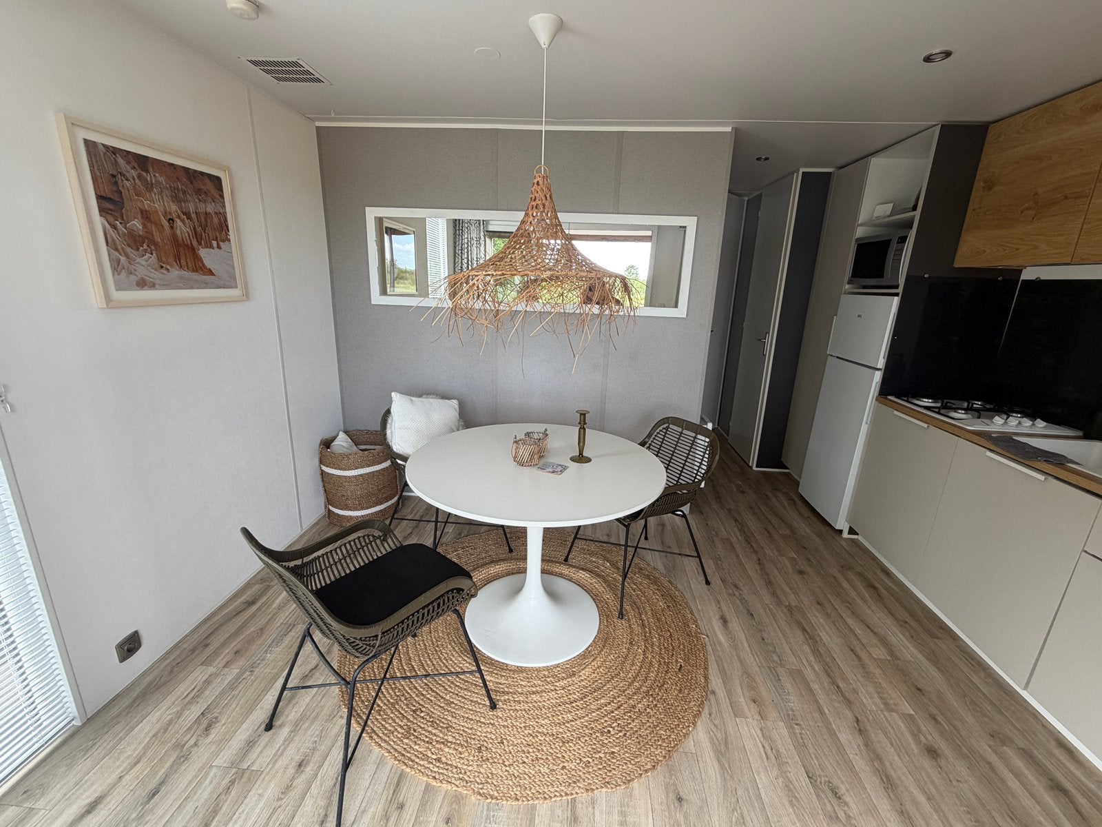 ikea (Docksta) ronde witte tafel 103, Ophalen