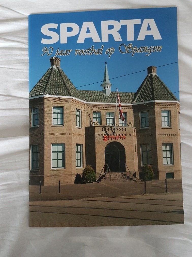 Sparta 90 jaar, Ophalen of Verzenden, Zo goed als nieuw, Sparta, Boek of Tijdschrift