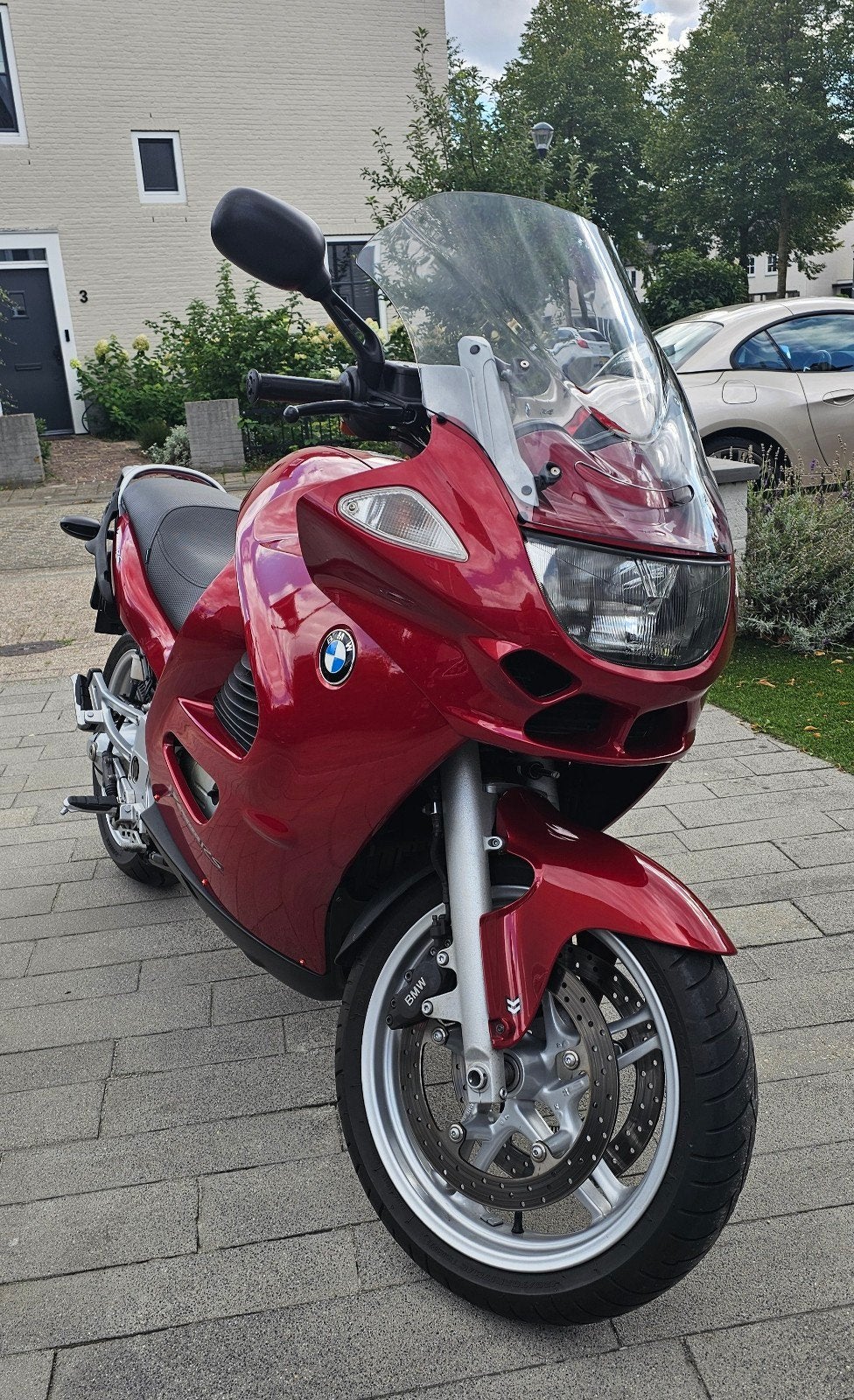 Mooie zgoh BMW K1200RS uit 2004 met slechts 50K kilometers, LED Verlichting, 4 cilinders, Motorrijbewijs A, Gebruikt