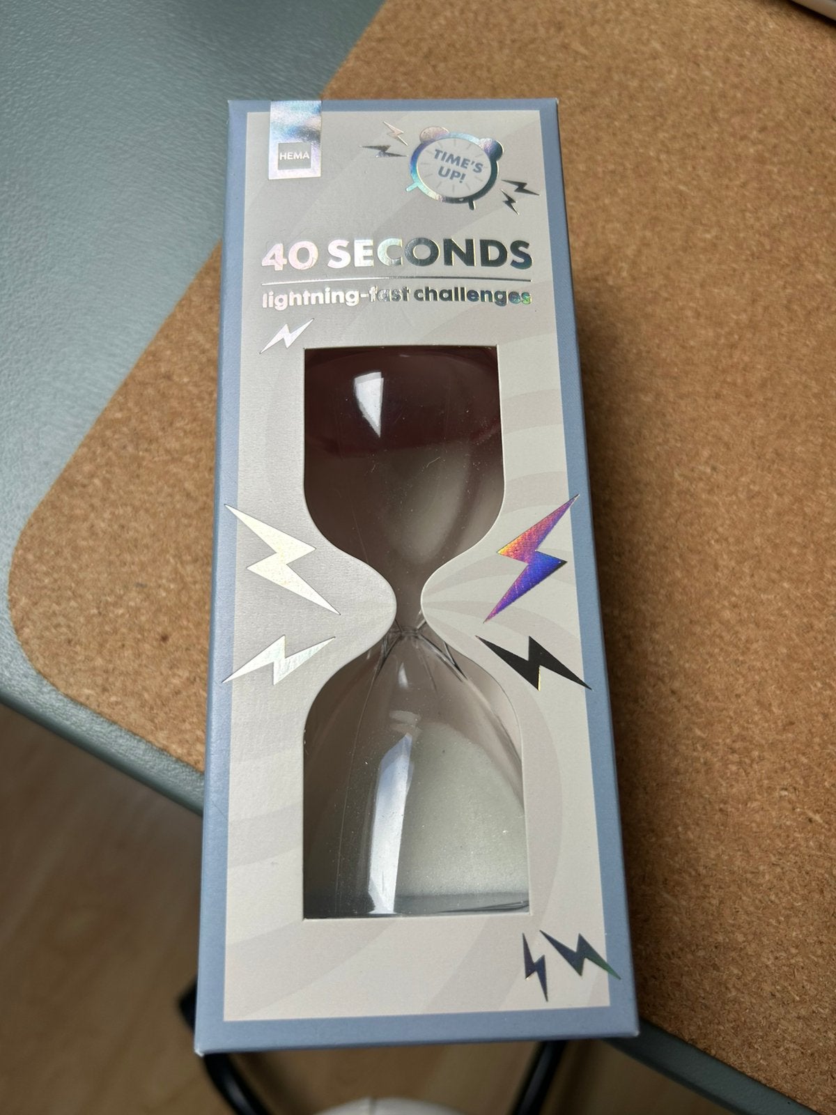 Hema spel 40 seconds, Hobby en Vrije tijd, Ophalen of Verzenden, Nieuw