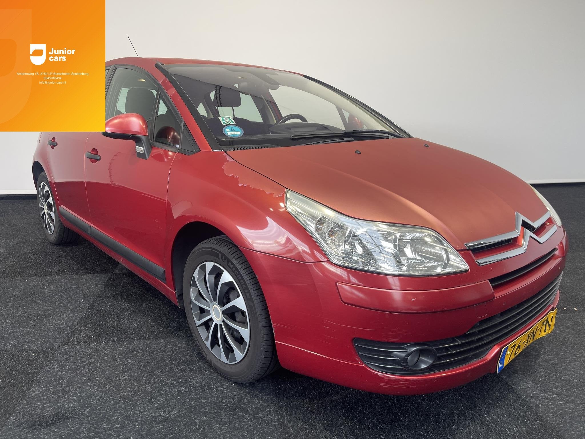 Citroen C4 1.6-16V Image, Auto's, Voorwielaandrijving, Stof, Gebruikt, 4 cilinders
