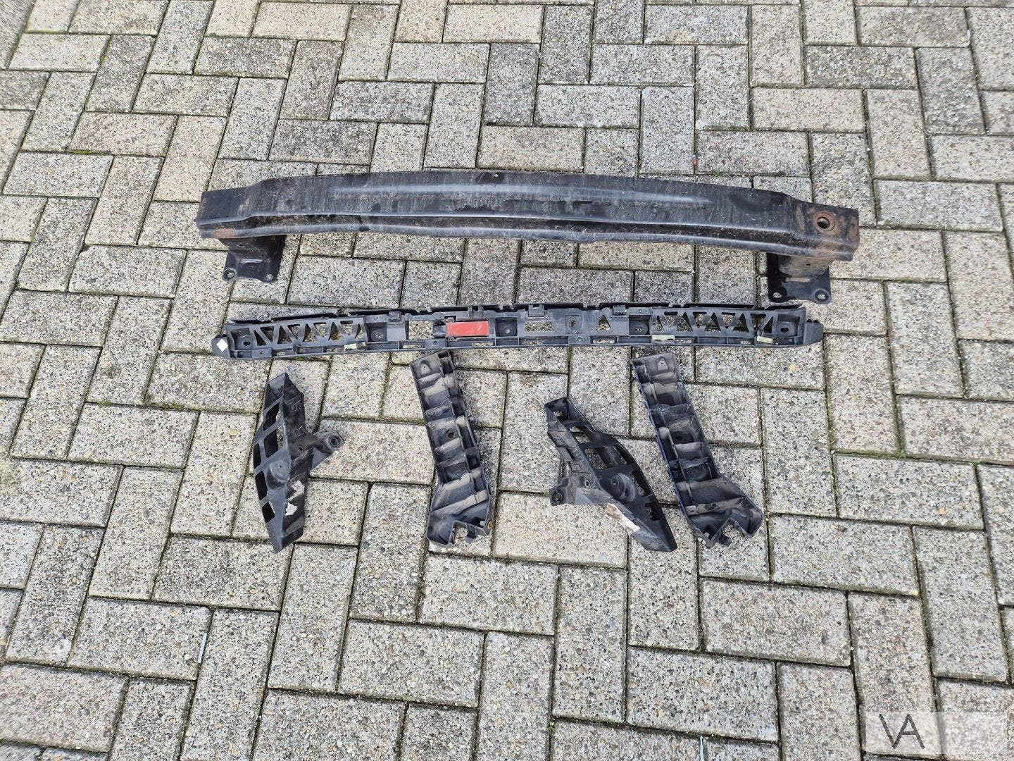 Seat Leon 5f 2013 - 2021 bumperbalk met bumpergeleiders €50, Gebruikt, -, -, Ophalen of Verzenden
