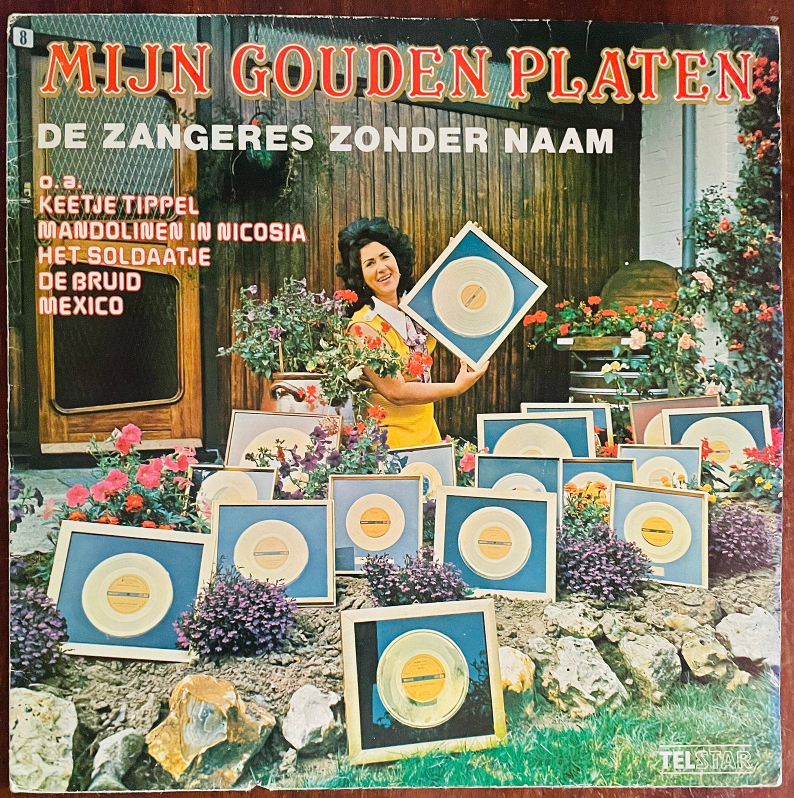 Lp zangers zonder naam Mijn Gouden Platen, LP, Ophalen of Verzenden, Zo goed als nieuw, Levenslied of Smartlap