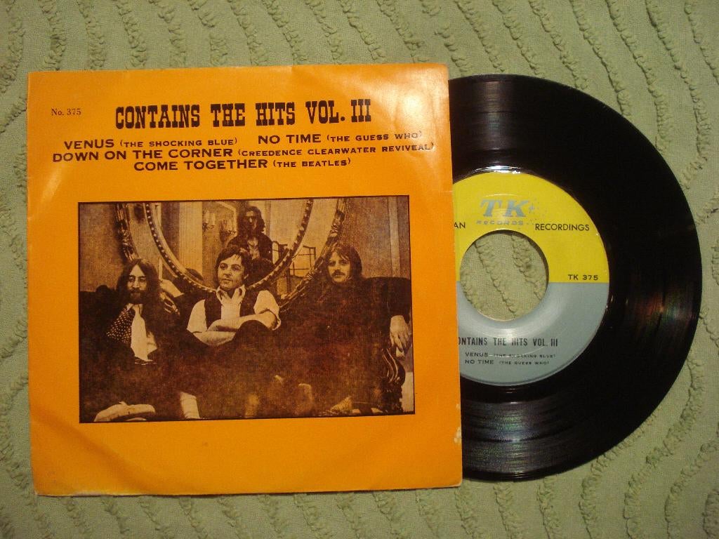The Beatles 7" Vinyl EP: ‘Come together’ (Thailand), Cd's en Dvd's, Gebruikt, 7 inch, Ophalen of Verzenden, Pop