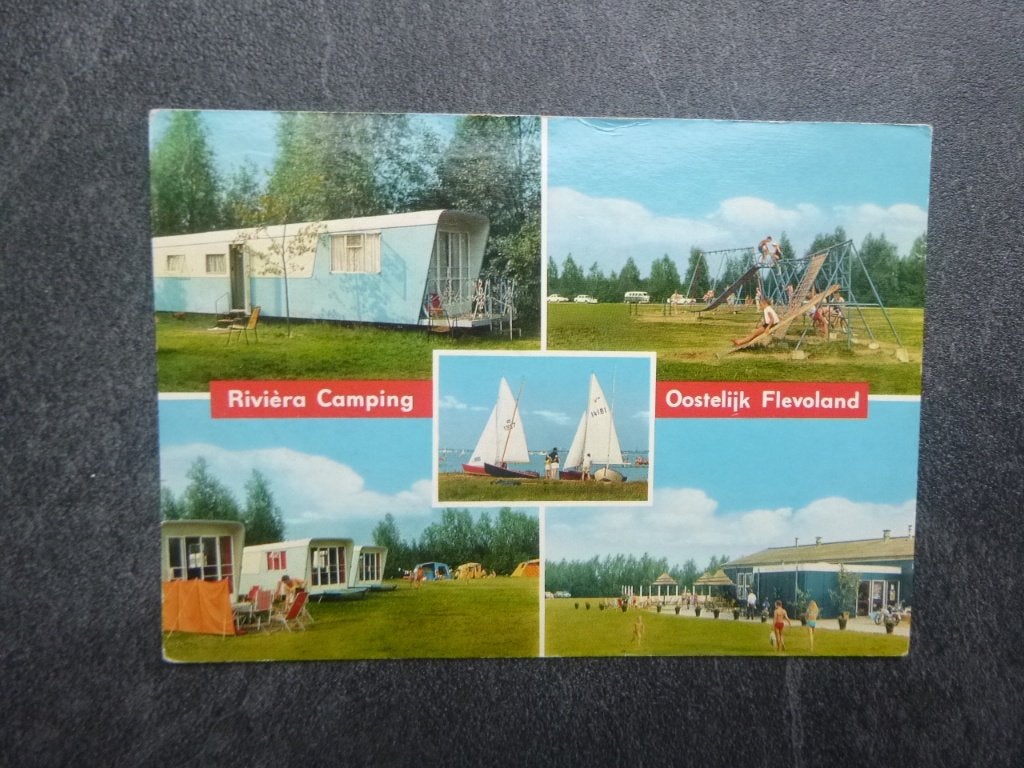 Oost Flevoland, Riviera camping, Verzenden, 1980 tot heden, Gelopen, Zeeland