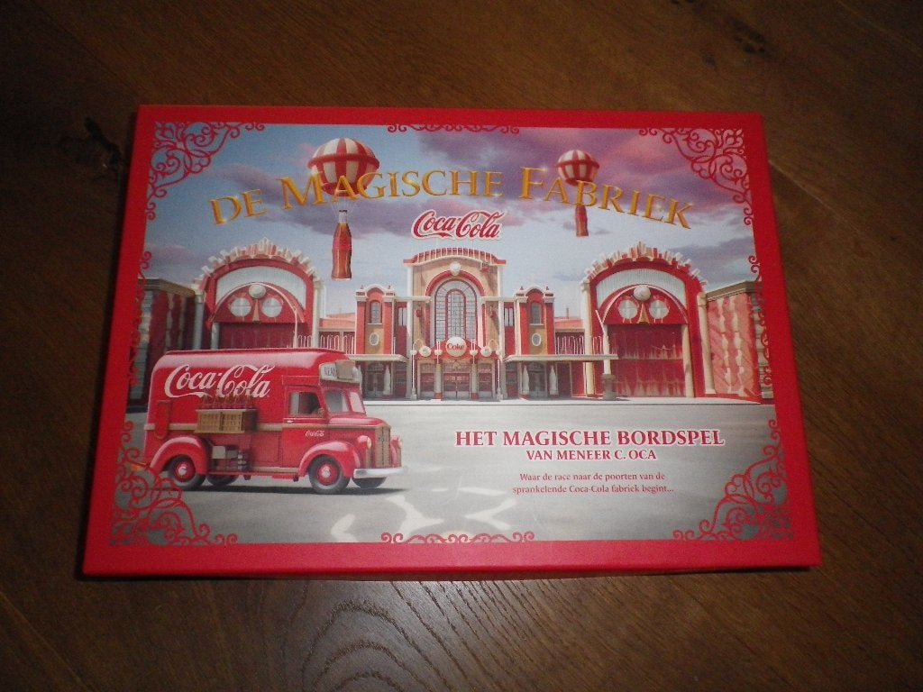 De magische fabriek Coca cola spel, Ophalen, Nieuw