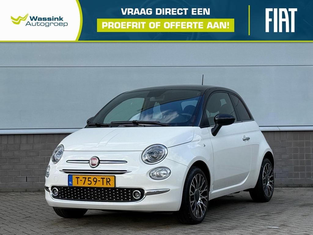 Fiat 500 Hybrid 70pk | Cruise Control | Apple Carplay | Pano, Auto's, Fiat, Bedrijf, Te koop, Airconditioning, Bluetooth, Centrale vergrendeling