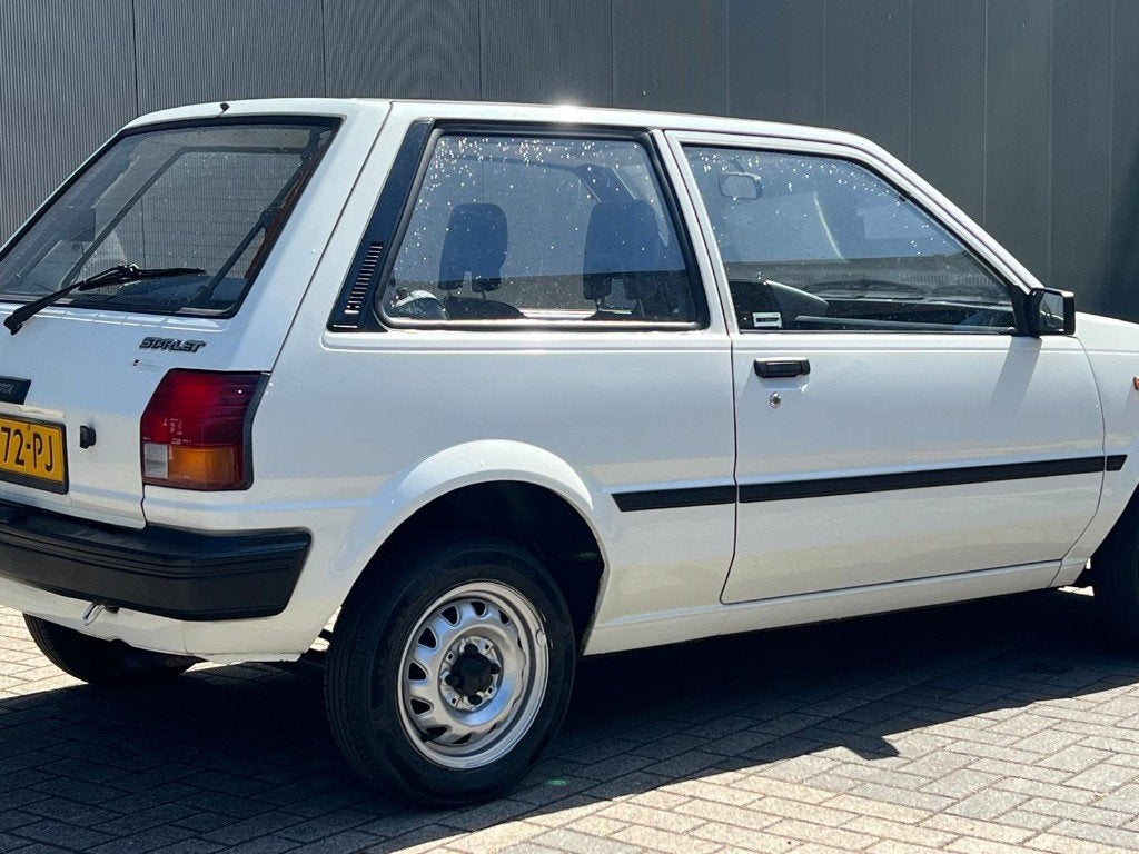 Topstaat! Toyota Starlet 1.0 DX 3-DRS 1985 Wit 5-BAK, foto 6