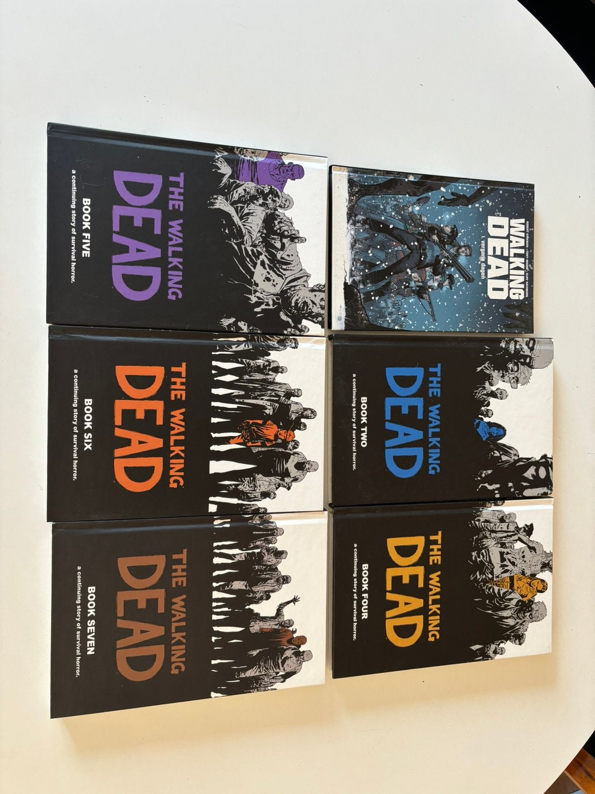 The Walking Dead comics – 6 hardcover boeken!, Meerdere stripboeken, Ophalen of Verzenden, Gelezen