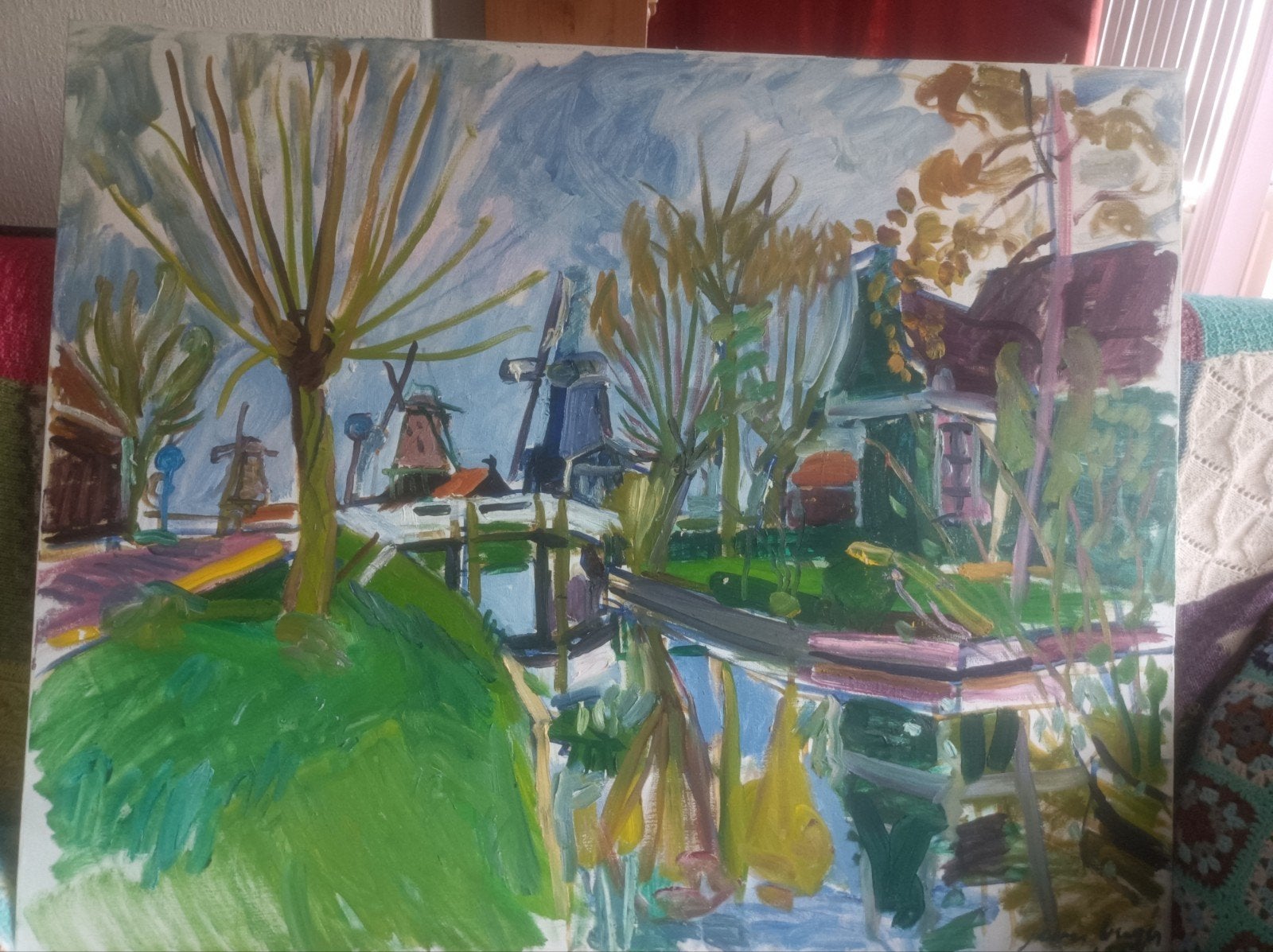 Jason Berger molens  Kinderdijk/ Midden Beemster 80/100, Ophalen of Verzenden