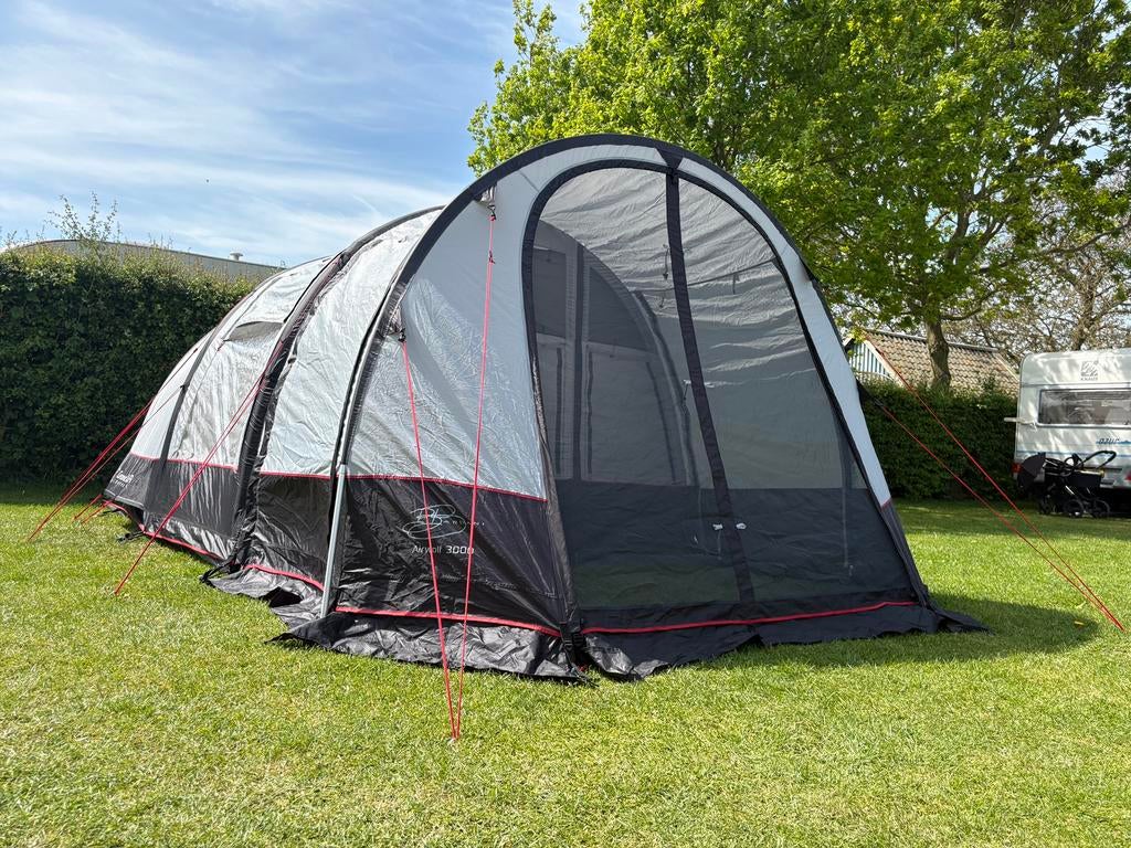 Bardani Airwolf 3000 Opblaastent | ZGAN | 5 wkn gebruikt, Caravans en Kamperen, Ophalen, Zo goed als nieuw, Tot en met 4