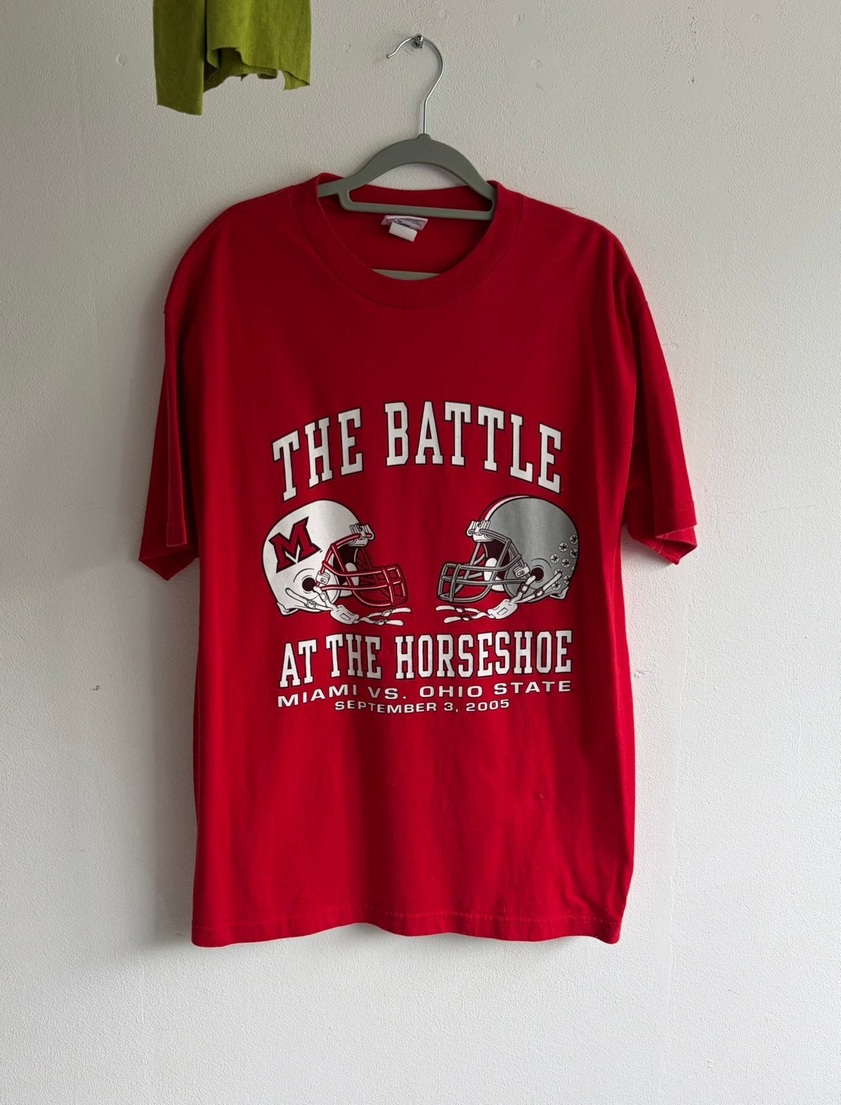The battle at the horseshoe T-shirt, Ophalen of Verzenden, Zo goed als nieuw, Maat 52/54 (L), Rood