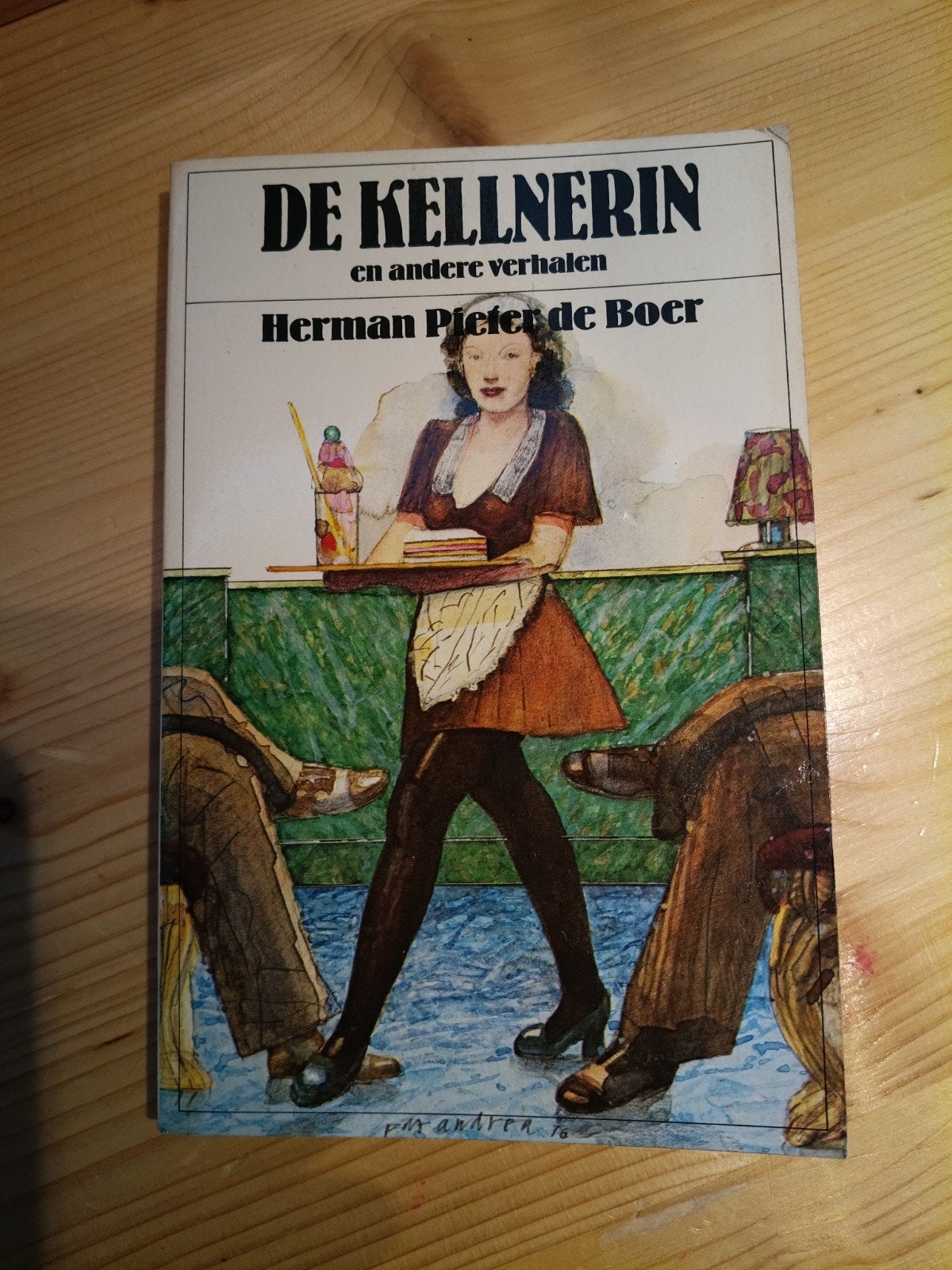De Kellnerin en andere verhalen - Herman Pieter de Boer, Ophalen of Verzenden, Gelezen, Herman Pieter de Boer, Nederland