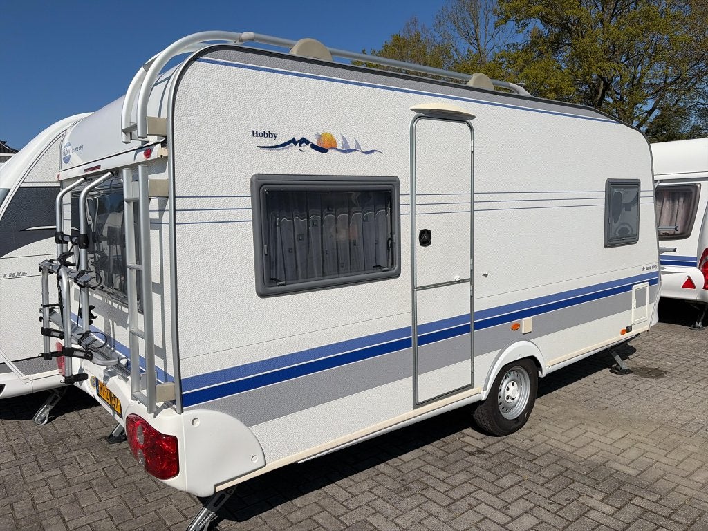 Hobby De Luxe 460 UFE Fietsendrager/voortent, Rondzit, Hobby, Tot en met 2, Bedrijf