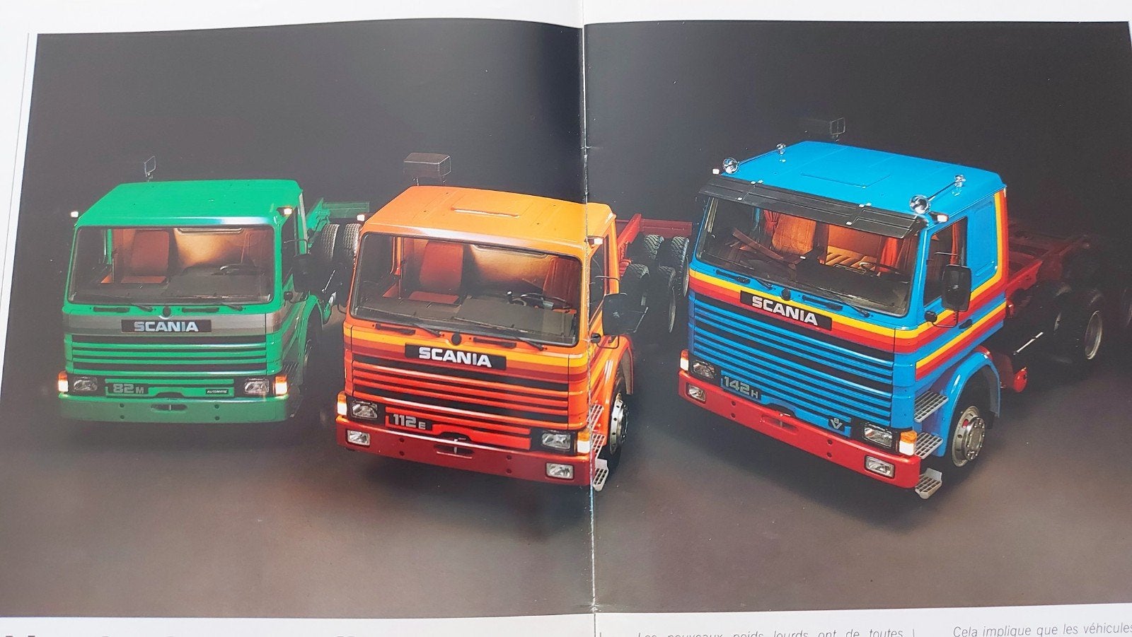 Franstalige Scania vrachtwagen folder, Ophalen of Verzenden, Zo goed als nieuw, Overige merken