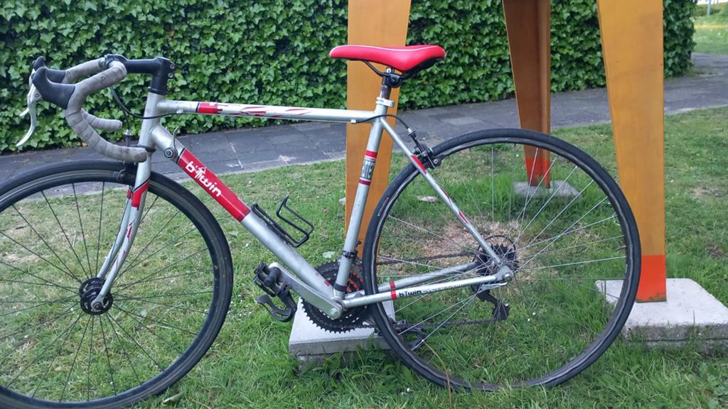 Racefiets btwin, Overige merken, Aluminium, Ophalen of Verzenden, 53 tot 57 cm