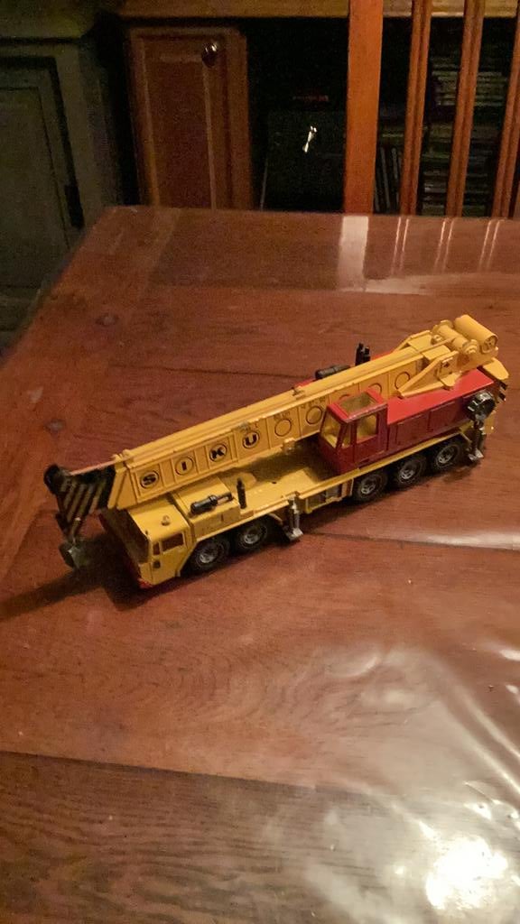 Siku 5assige kraanwagen, Ophalen of Verzenden, Zo goed als nieuw, Bus of Vrachtwagen, SIKU