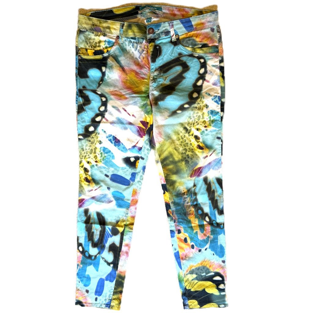 Nickjean stretch broek Mt 44, Maat 42/44 (L), Zo goed als nieuw, Lang, Nickjean