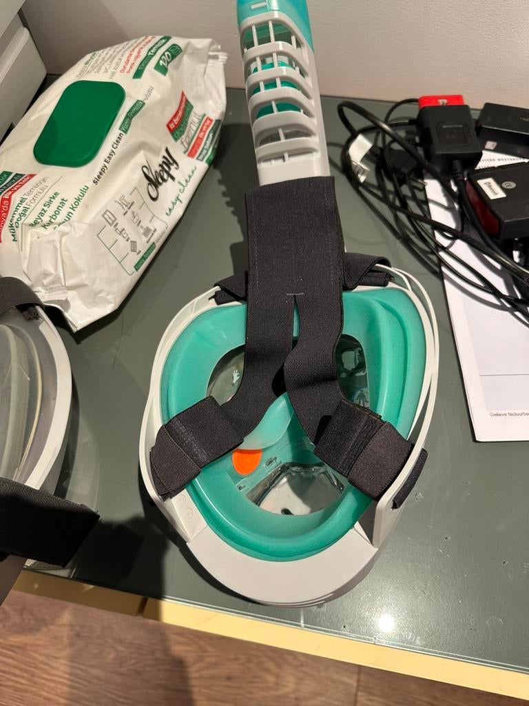 Snorkelmasker, Ophalen of Verzenden, Zo goed als nieuw, Snorkelmasker