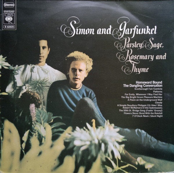 Simon And Garfunkel – Parsley, Sage, Rosemary And Thyme, LP, Gebruikt, Ophalen of Verzenden, 12 inch