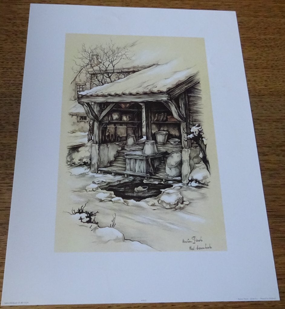 Heel veel grote prenten en posters van Anton Pieck, Ophalen of Verzenden, Overige typen