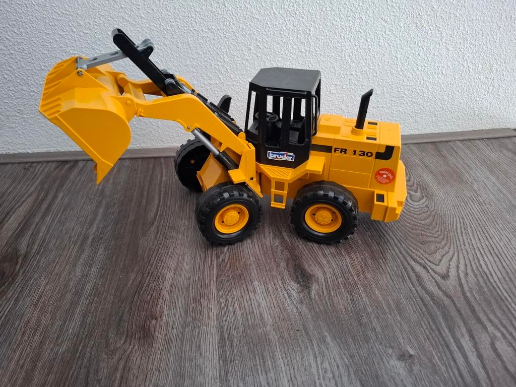 Bruder FR 130 Wiellader  - Shovel Speelgoed Voertuig, Ophalen of Verzenden, Gebruikt