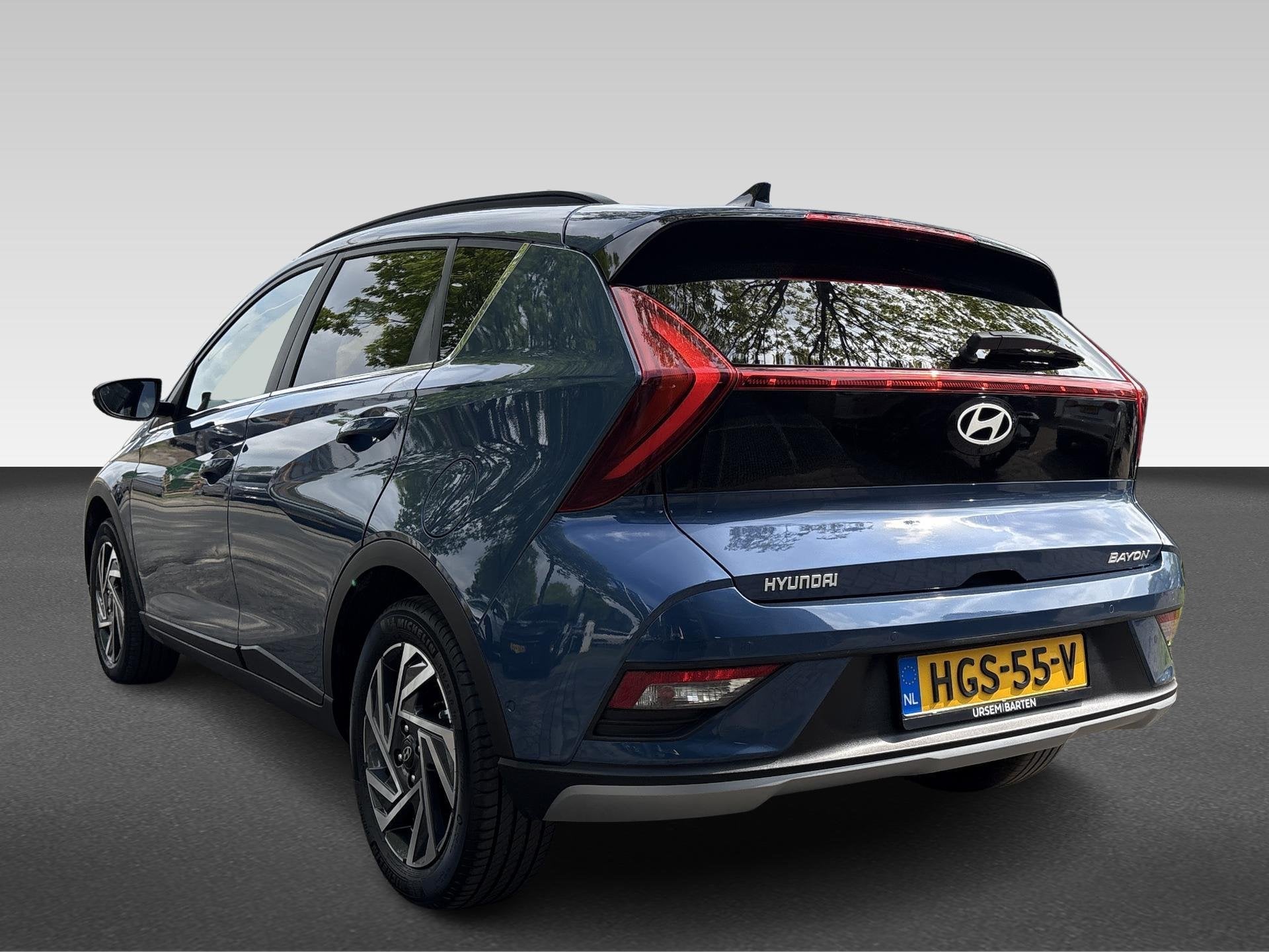 Hyundai BAYON 1.0 T-GDI Premium, Auto's, Gebruikt, Euro 6, 1095 kg, Blauw