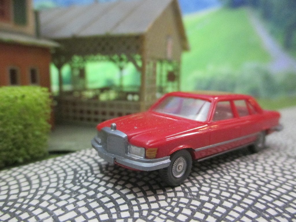 Mercedes Benz W116 450SE Wiking rood / creme-grijs int #2, Ophalen of Verzenden, Gebruikt, Auto, Wiking
