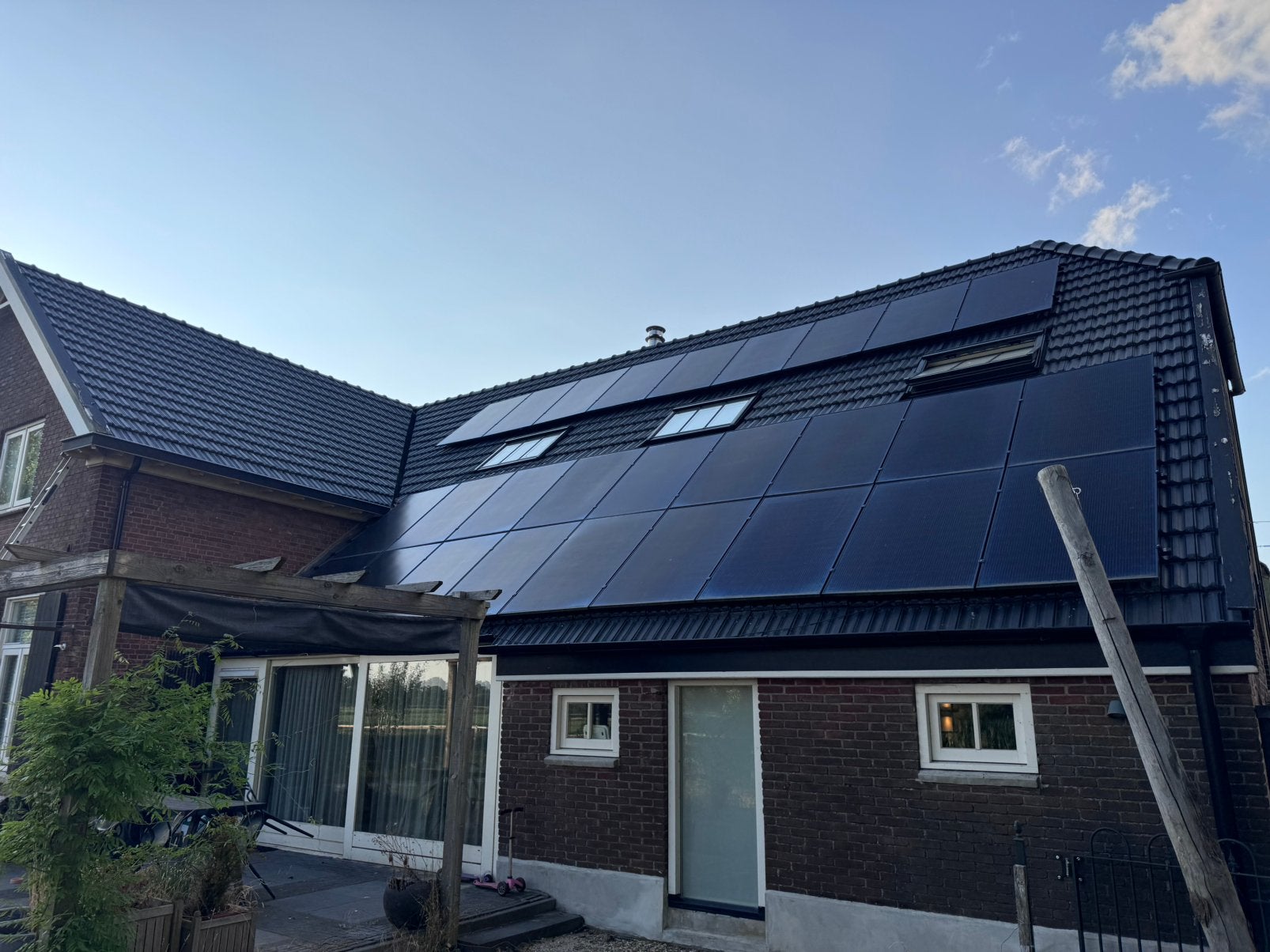 Zonnepanelen 18 stuks 410 wp, Ophalen of Verzenden, Zo goed als nieuw, Paneel