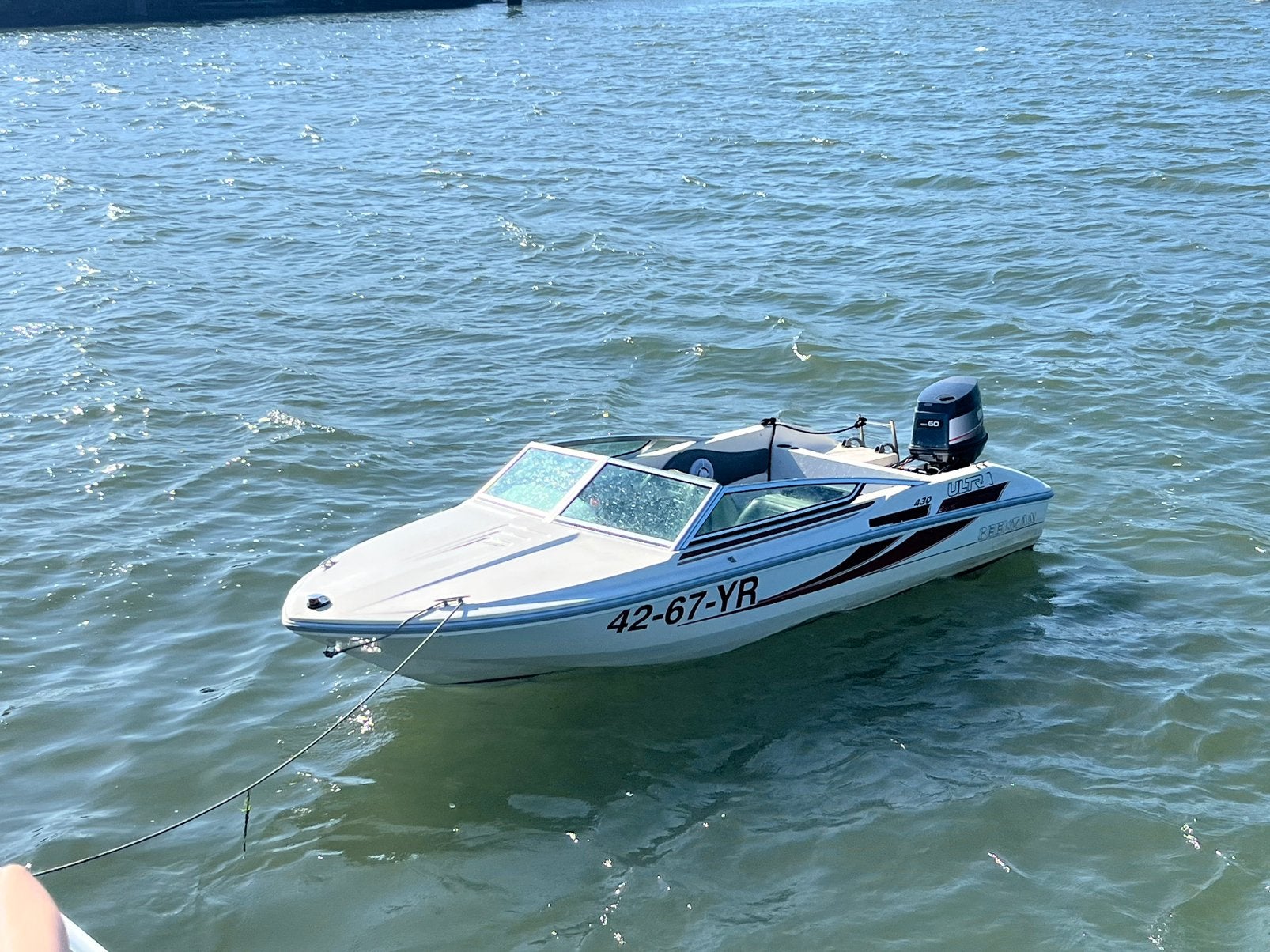 Beekman 430 ULTRA met 60PK yamaha en kanteltrailer, Ophalen, 60 pk, Gebruikt, Elektrische start