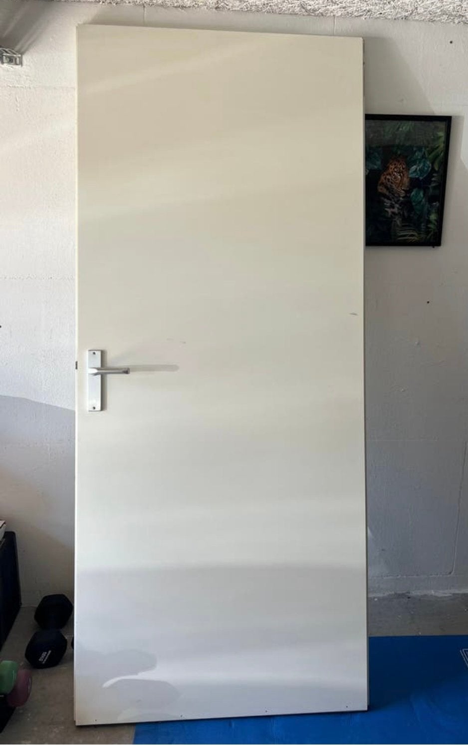Opdekdeur 88x211,5 cm, Ophalen, Zo goed als nieuw, Binnendeur, 200 tot 215 cm