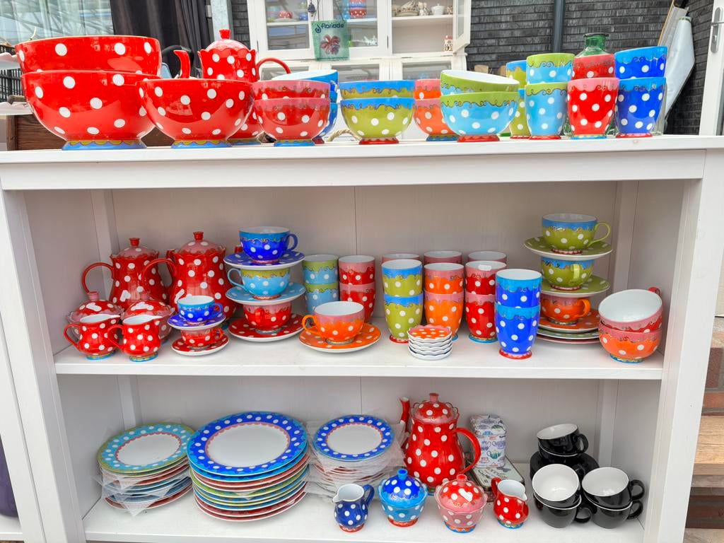 Oilily servies in zeer goede staat, Ophalen of Verzenden, Zo goed als nieuw