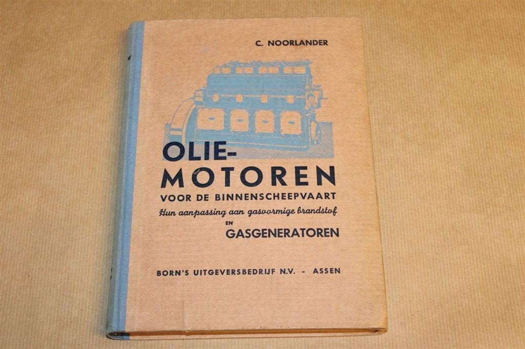 Oliemotoren voor de binnenscheepvaart - 1944, Boeken, Ophalen of Verzenden, Zo goed als nieuw, Bouwkunde