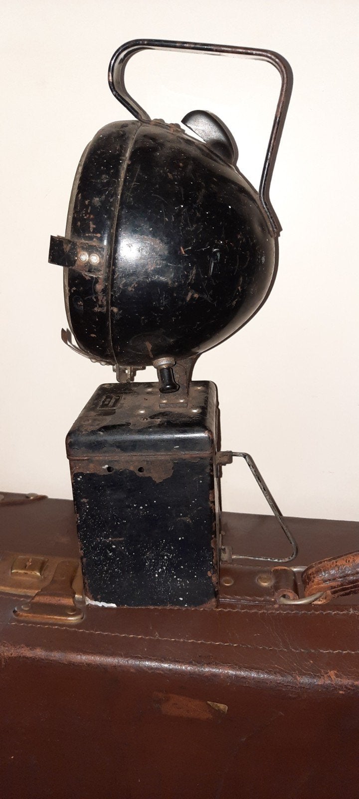 Vintage Eiseman K130 Mijnlamp -Mijnwerkerslamp, Ophalen of Verzenden