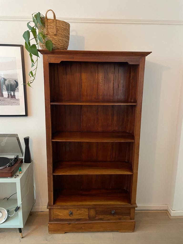 Massief houten boekenkast, Huis en Inrichting, Kasten | Boekenkasten, Ophalen