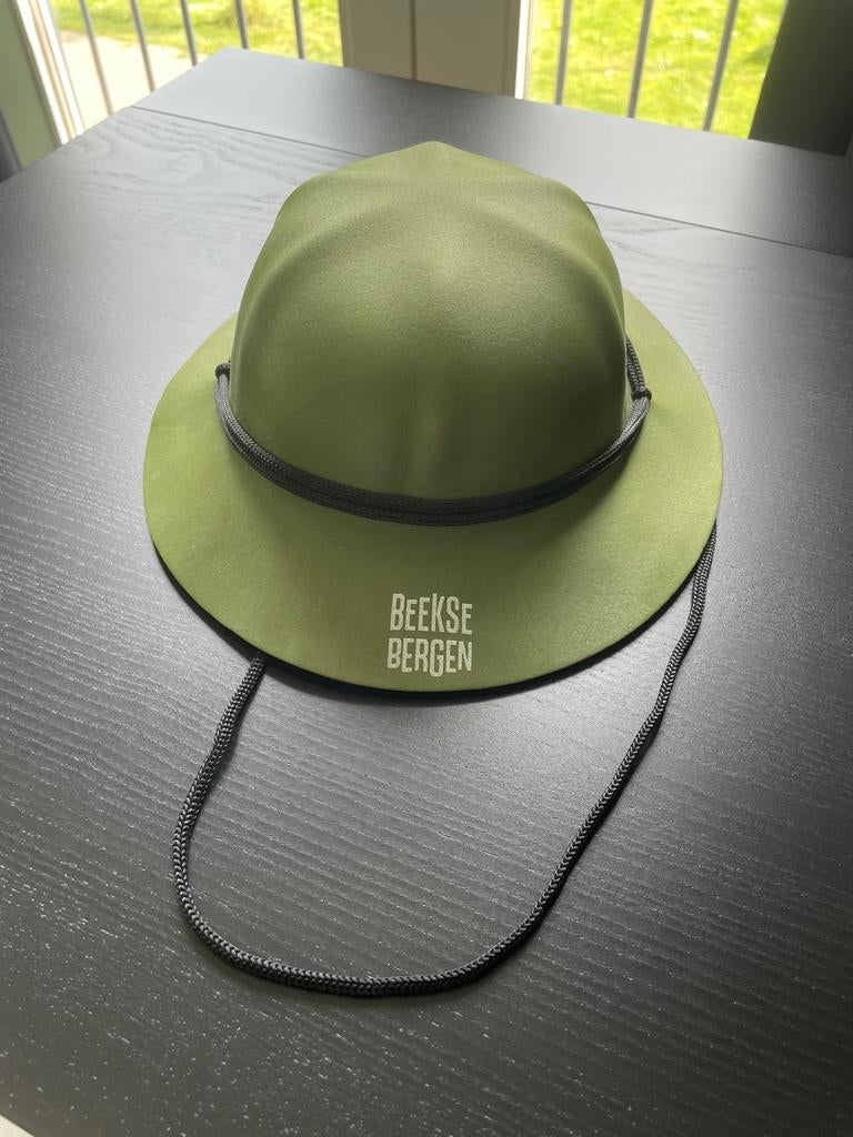 Beekse Bergen Safari Hoed - Groen, Ophalen of Verzenden, Nieuw, One size fits all, Hoed