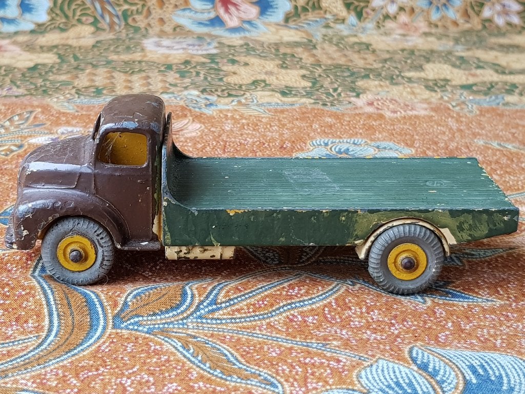 Leyland Comet oude Dinky Toys modelauto uit Engeland 14,2 cm, Antiek en Kunst, Antiek | Speelgoed, Ophalen of Verzenden