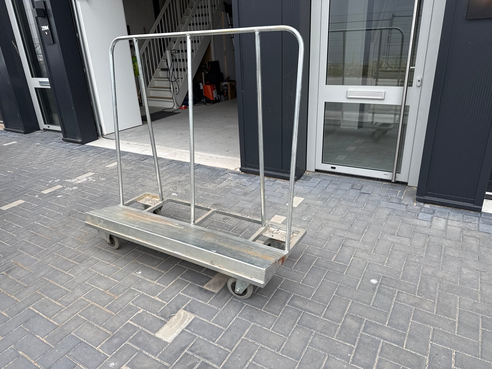 Stevige transportkar / meubelroller op wielen, Doe-het-zelf en Verbouw, Ophalen, Gebruikt