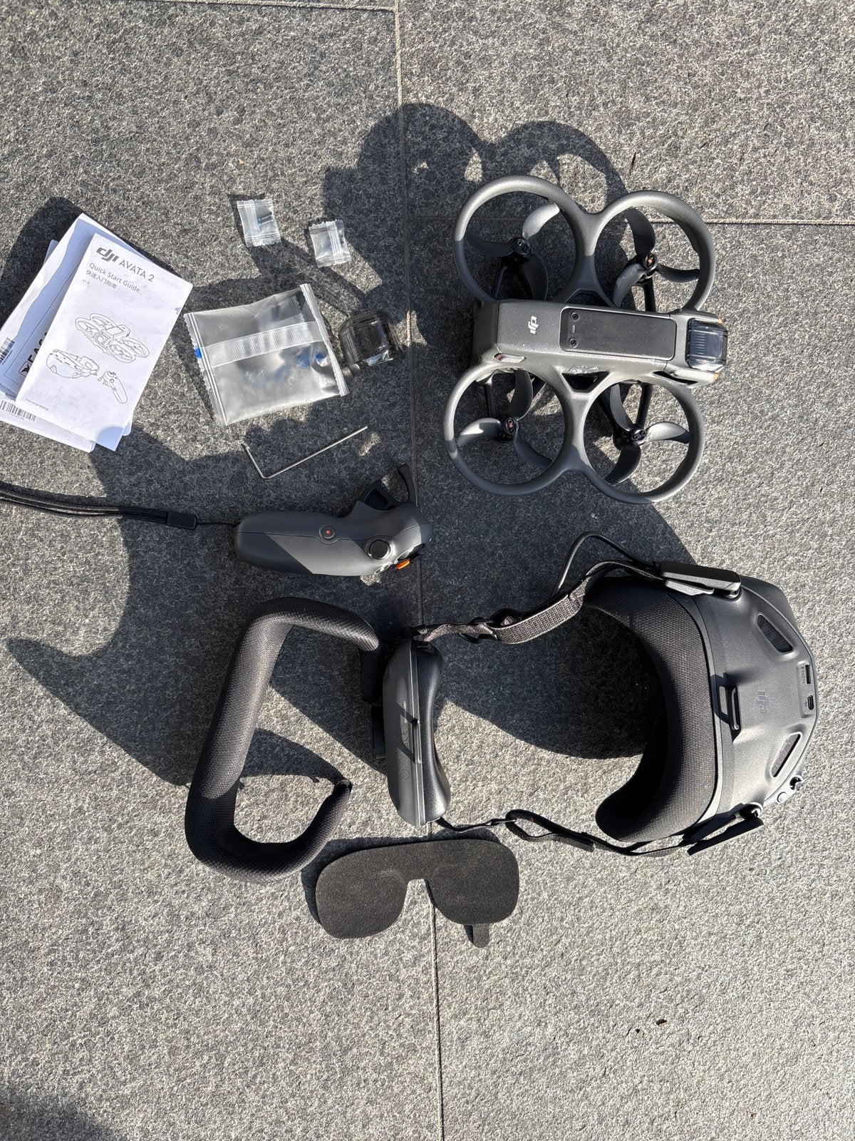 DJI Avata 2 FPV Drone Combo - Zo goed als nieuw, 250 tot 900 gram, Cameradrone, Zo goed als nieuw, 1 tot 5 kilometer