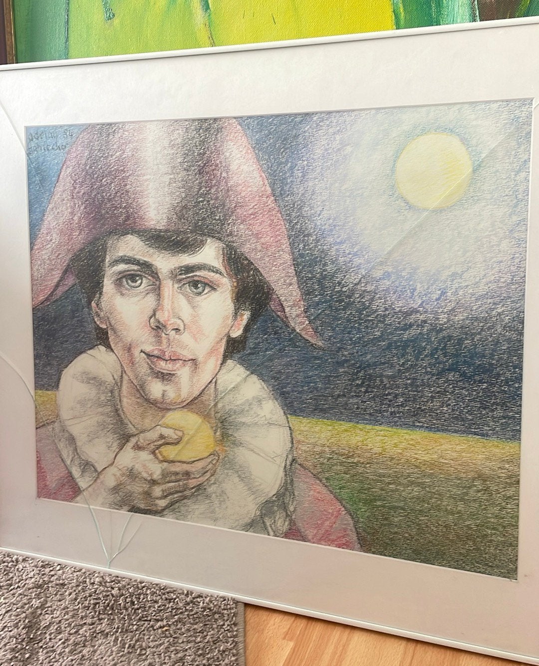 Schilderij kapotte lijst, Antiek en Kunst, Kunst | Schilderijen | Modern, Ophalen