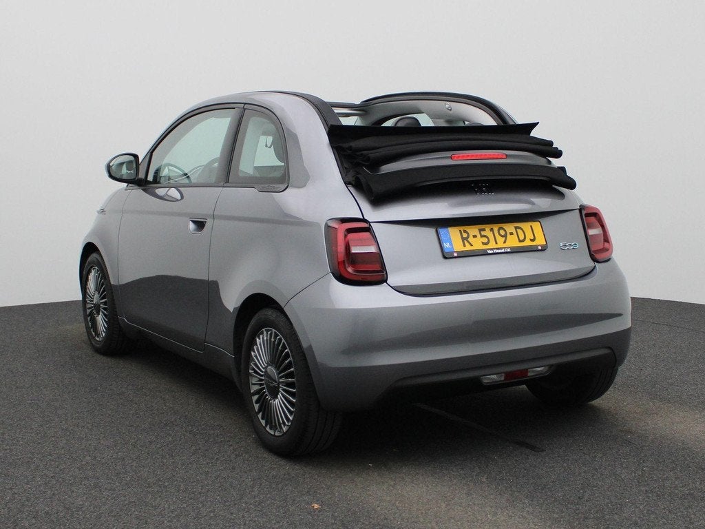 Fiat 500 C Icon 42 kWh | Apple/Android Play | Cruise | DAB |, Auto's, Fiat, 12 maanden, Stof, 4 stoelen, Automatische klimaatregeling