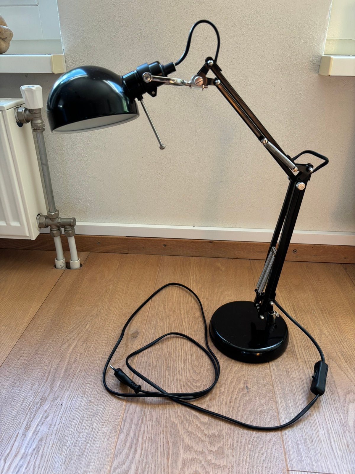 Bureaulamp zwart (verstelbaar) Forsa Ikea, Ophalen, Bureaulamp, Verstelbaar, E14 (klein)