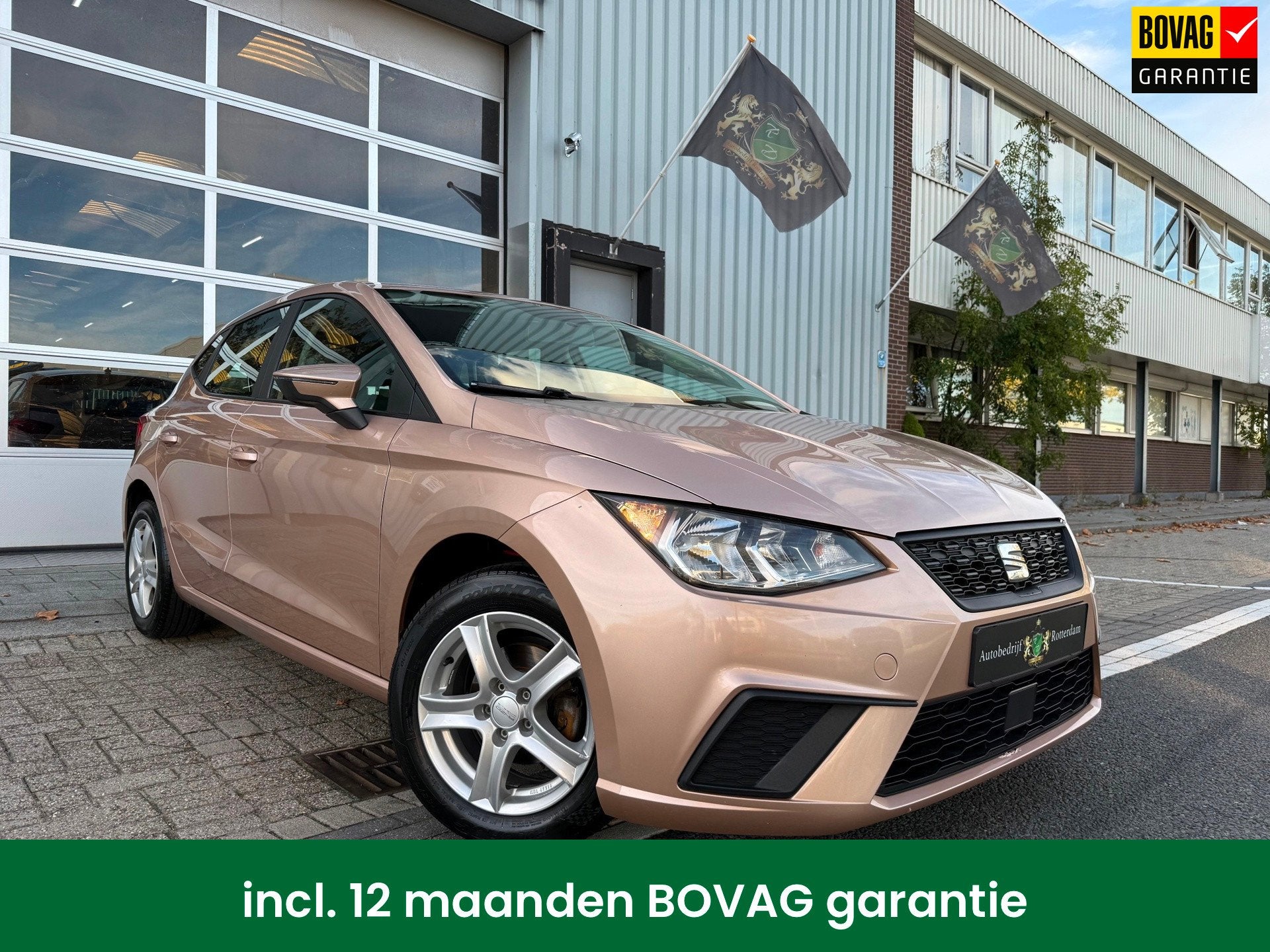 Seat Ibiza 1.0 MPI Reference LMV15/AIRCO/CAMERA/NAVI/CARPLAY, Stof, Ibiza, Bedrijf, Handgeschakeld