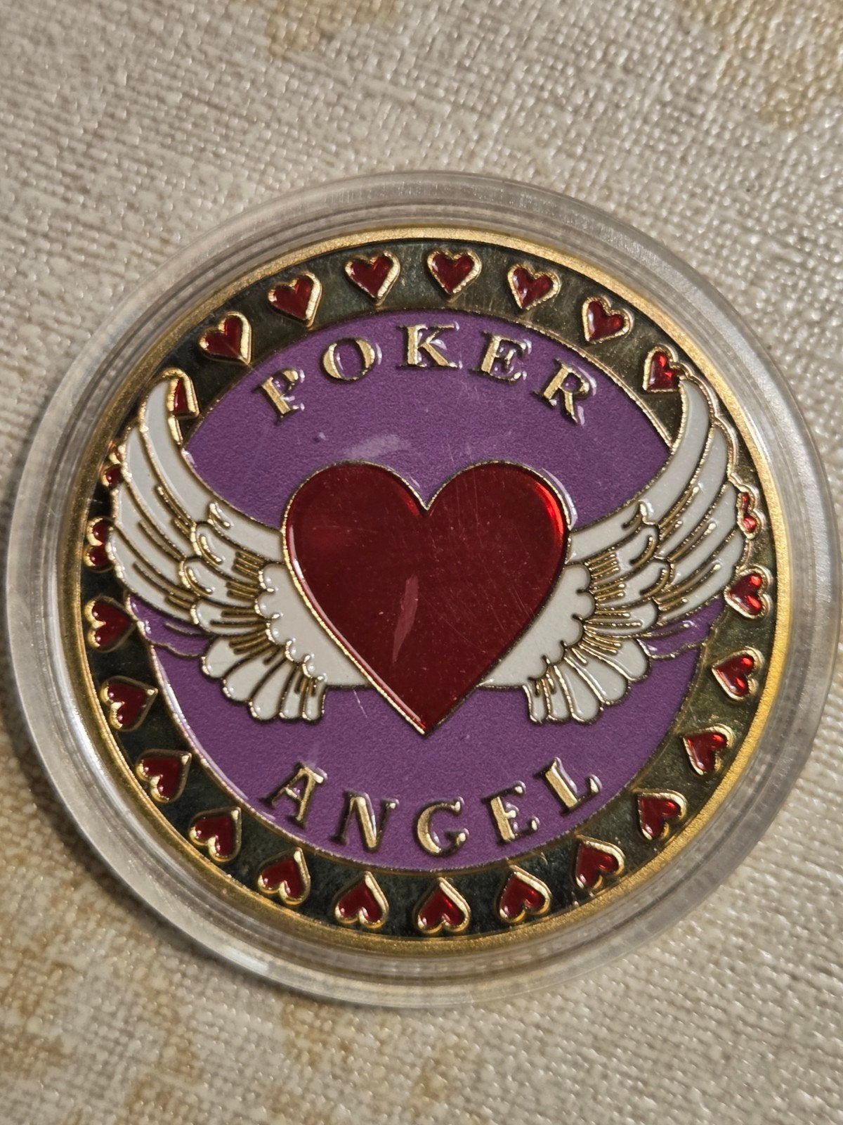 Poker Card Guard - Poker Angel Las Vegas, Ophalen of Verzenden, Nieuw