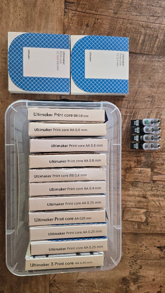 nieuwe printcores ultimaker, Computers en Software, Ophalen of Verzenden, Nieuw, Filament, Ultimaker