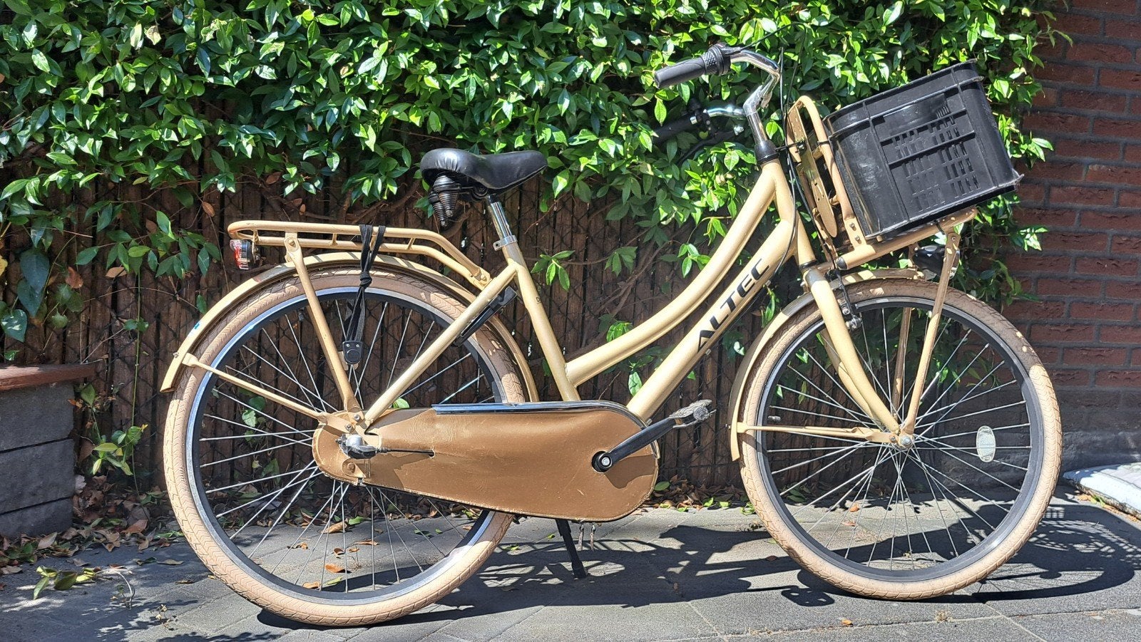 Altec Dutch Transportfiets Dames 26 inch -  Goud Nexus 3 ver, Gebruikt, Velgrem, Versnellingen, 50 tot 53 cm