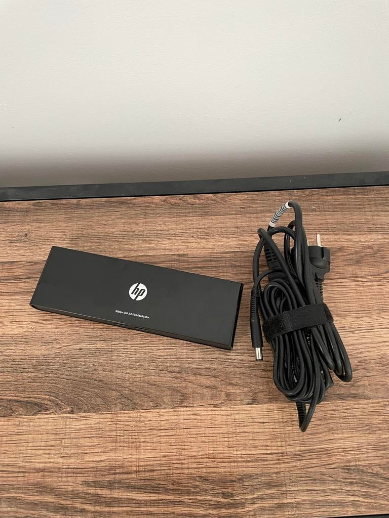 HP 3005pr USB 3.0 Port Replicator Docking Station, Ophalen of Verzenden, Zo goed als nieuw, Docking station, Laptop