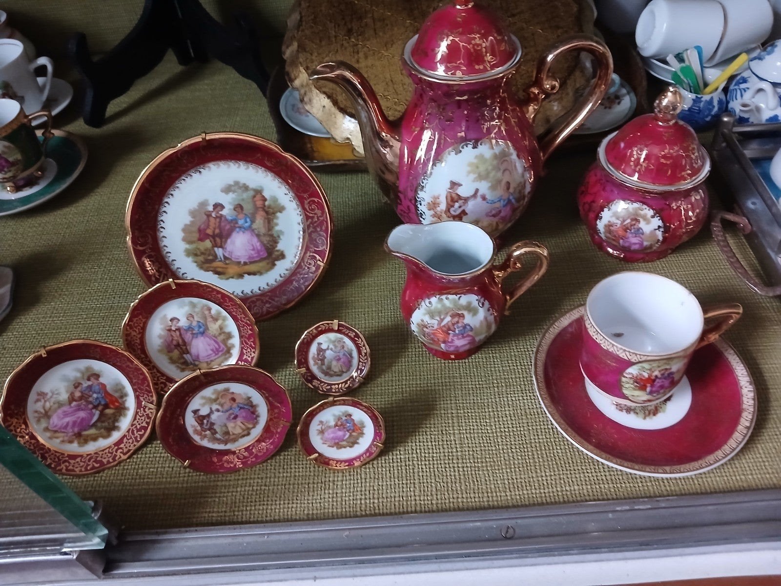 Limoge set, Antiek en Kunst, Ophalen of Verzenden