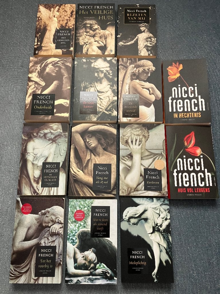 14 Boeken Nicci & French, Ophalen of Verzenden, Zo goed als nieuw, Nicci French, Nederland
